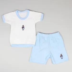 Baby Boy T Shirt and Short Set -  Rabbit