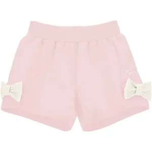 Baby Girls Pink Bow Shorts