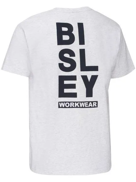 Bisley Cotton Vertical Logo Tee (BKT091)