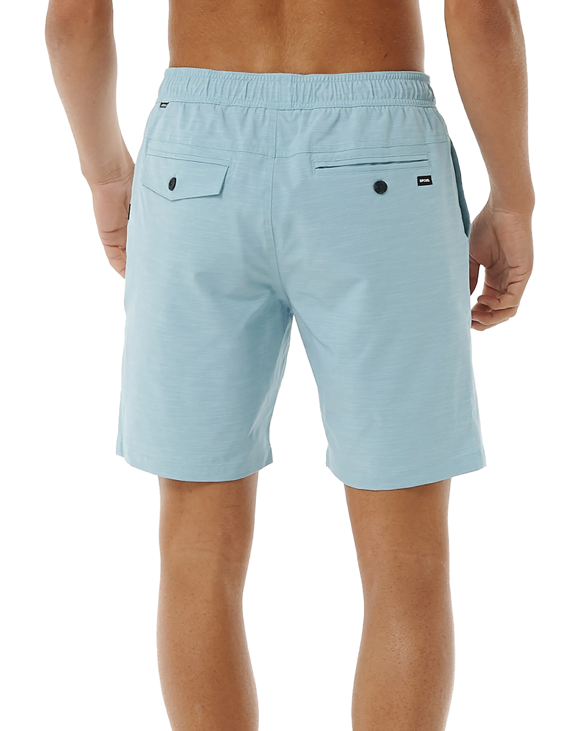 Boardwalk Jackson Volley Shorts in Dusty Blue