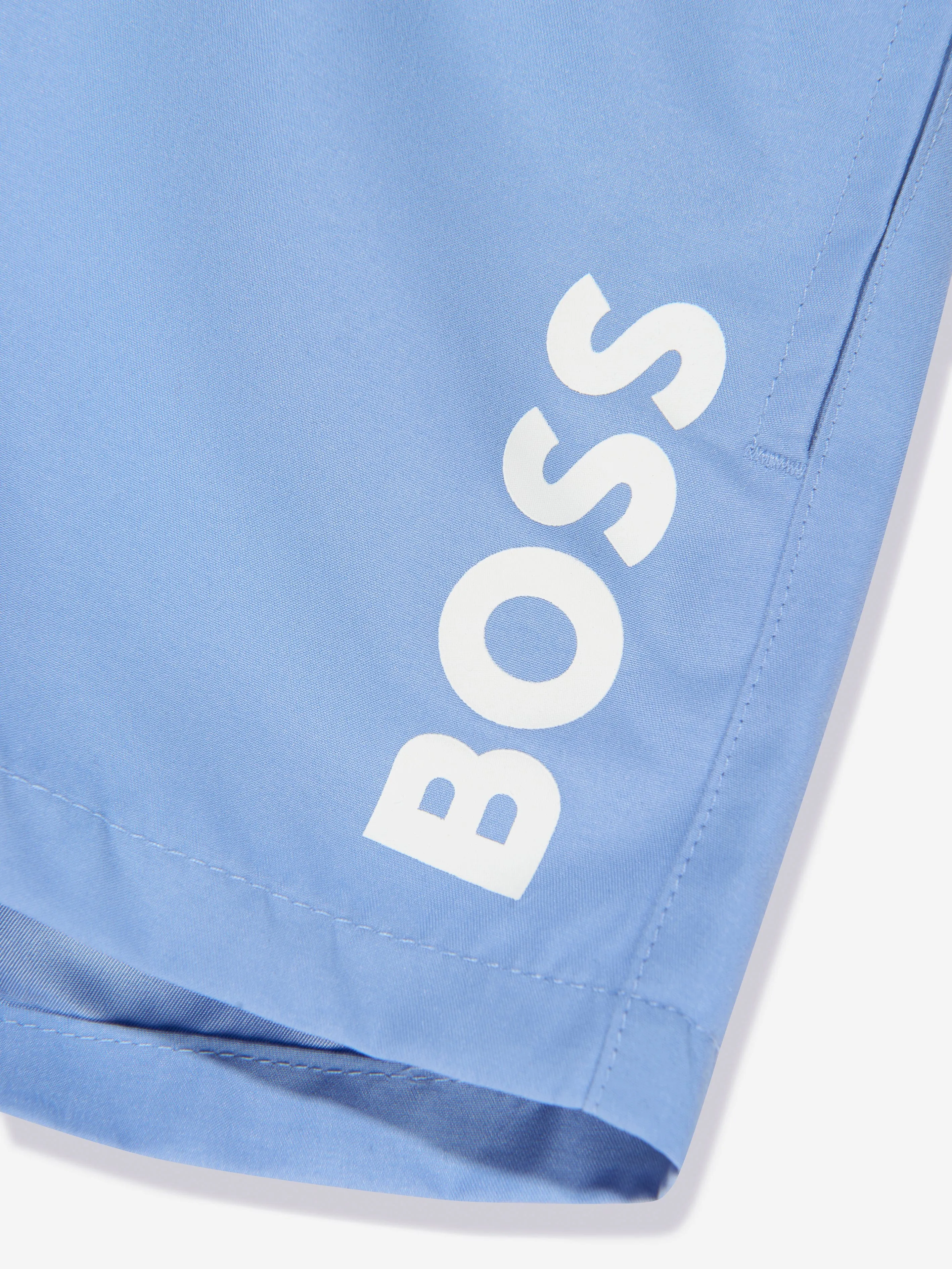 BOSS Baby Boys Logo Swim Shorts In Blue