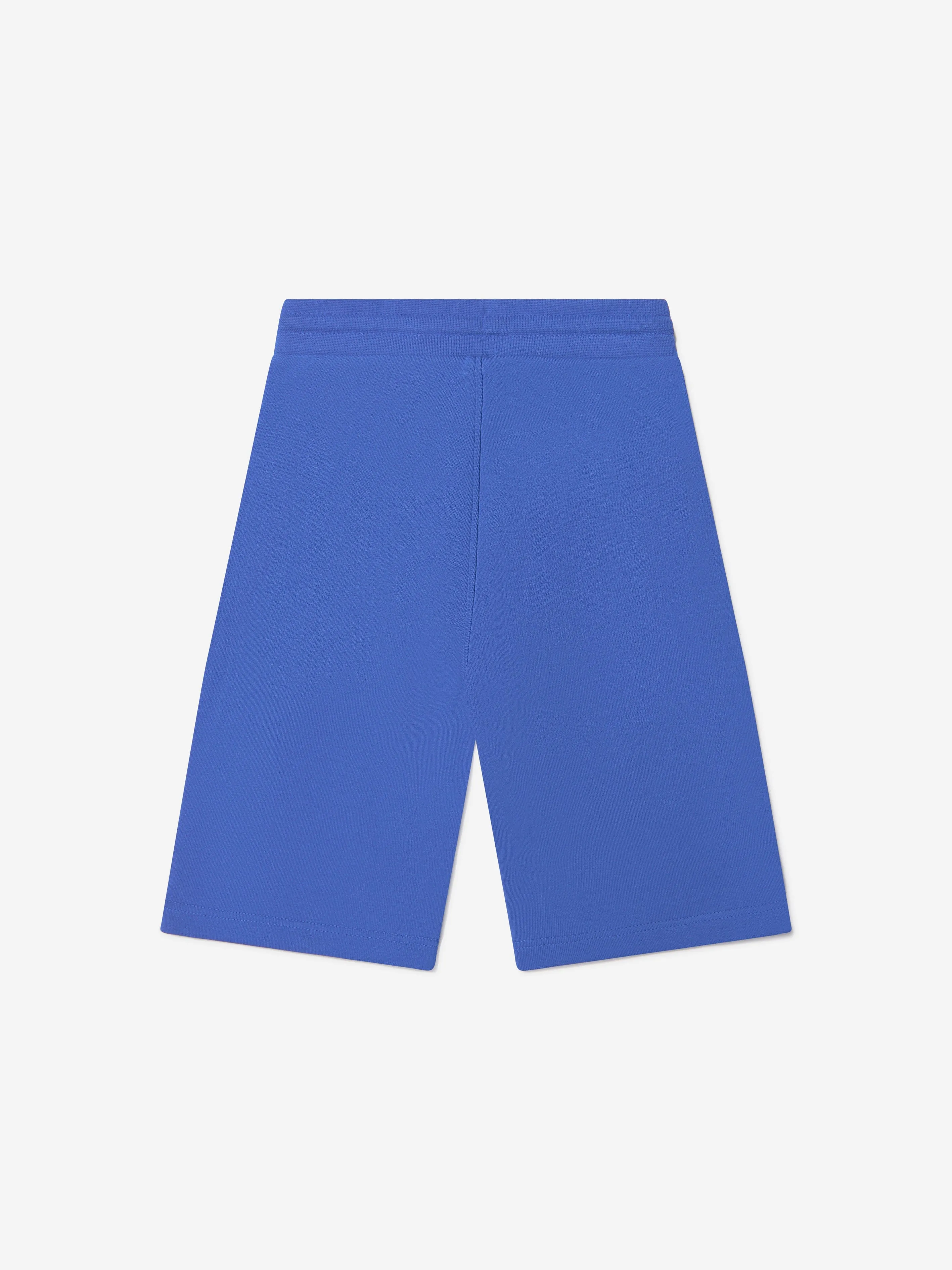 BOSS Boys Cotton French Terry Branded Shorts