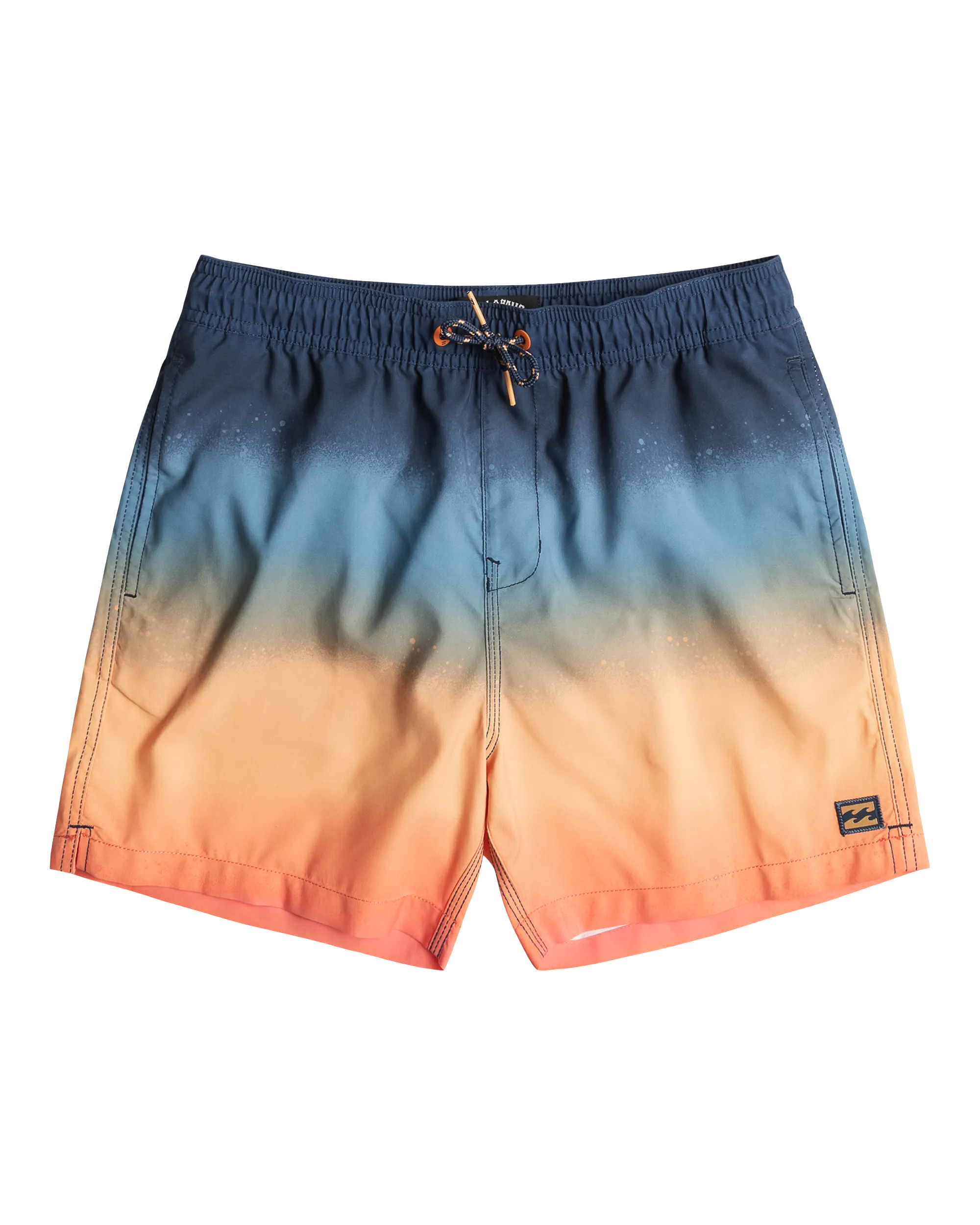 Boys All Day Fade Volley Shorts in Coral