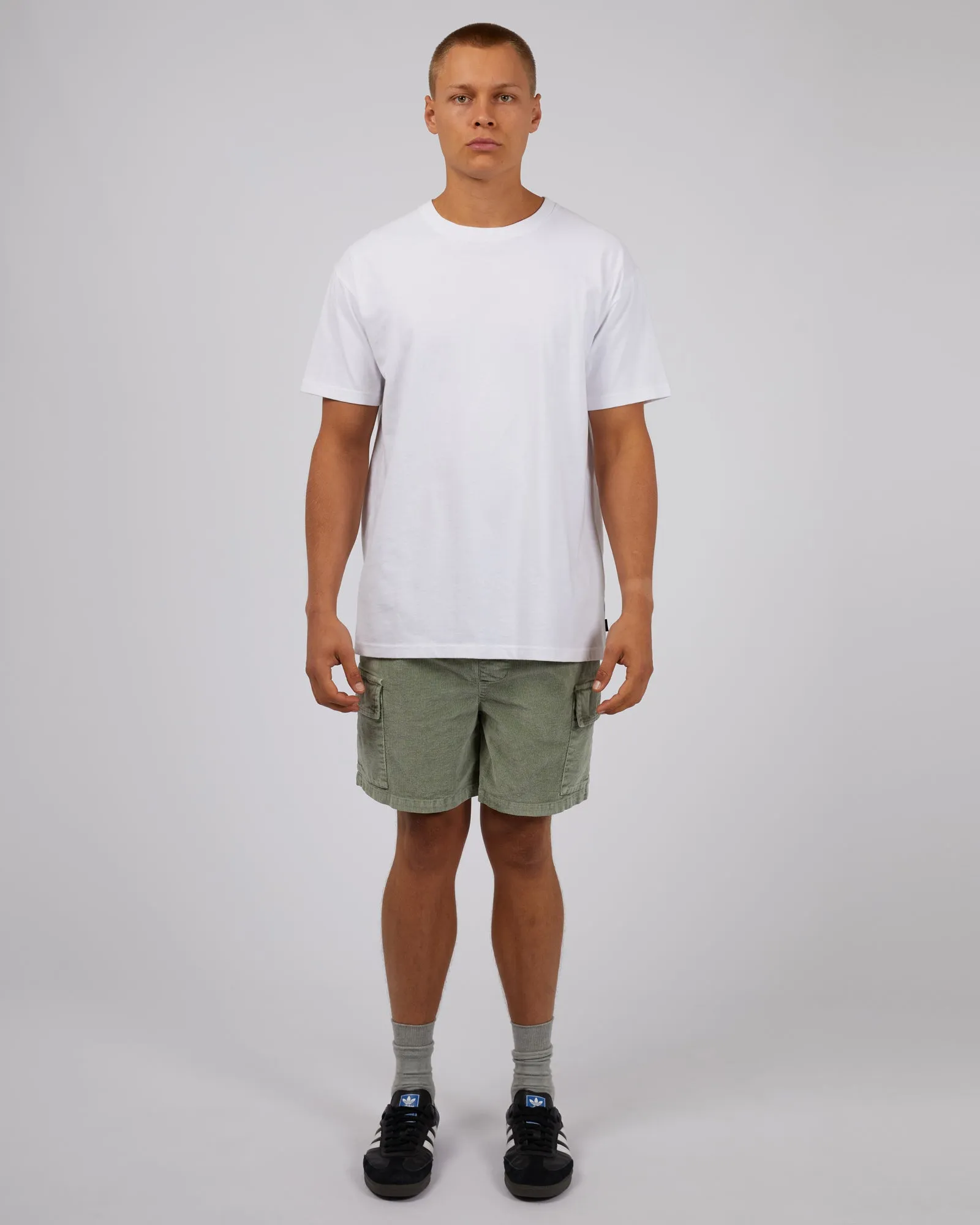 Cargo Cord Short Green