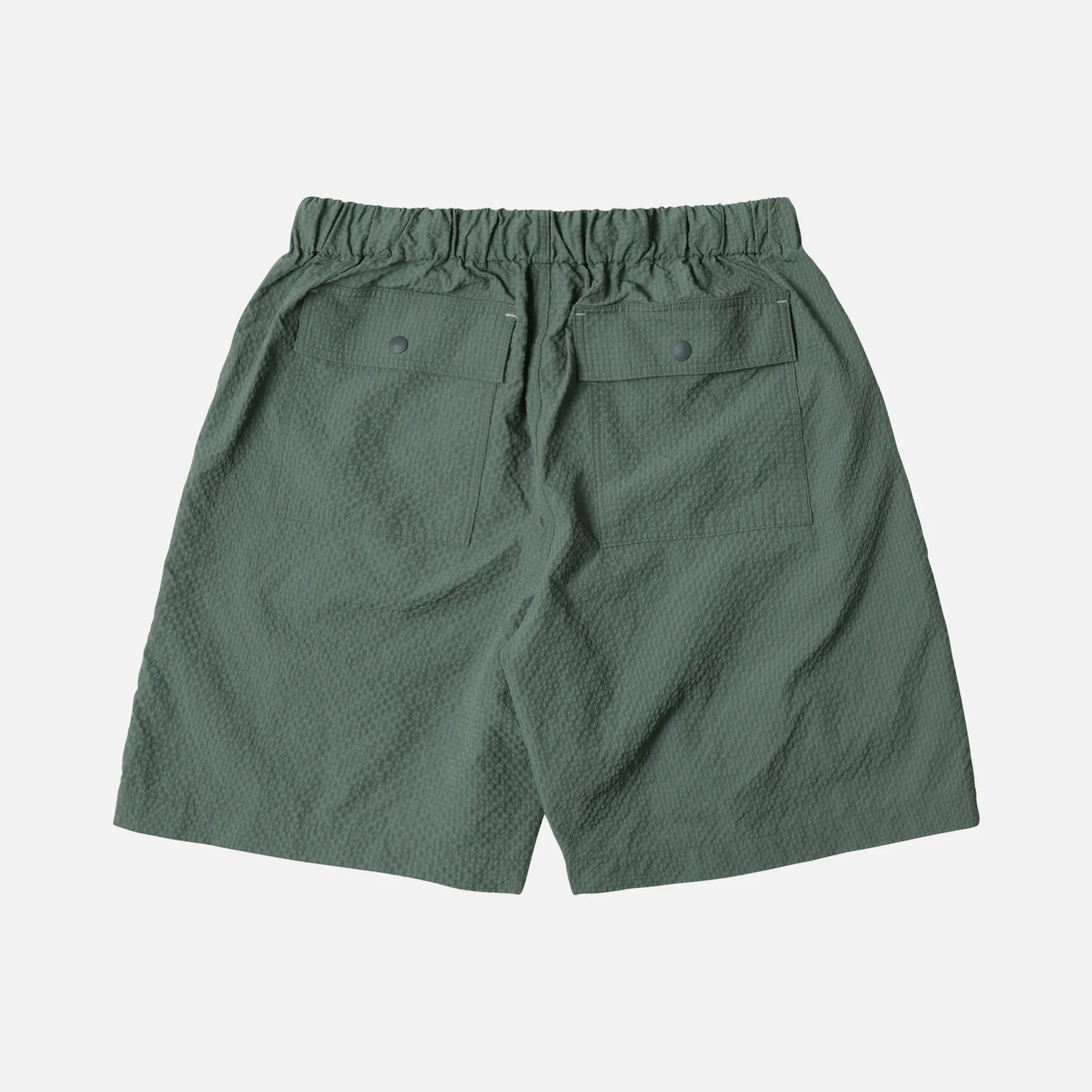 COMFORTABLE BANDING SHORTS - TEAL