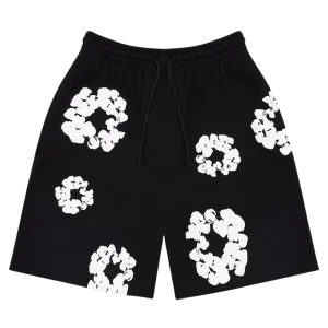 Denim Tears The Cotton Wreath Shorts 'Black'