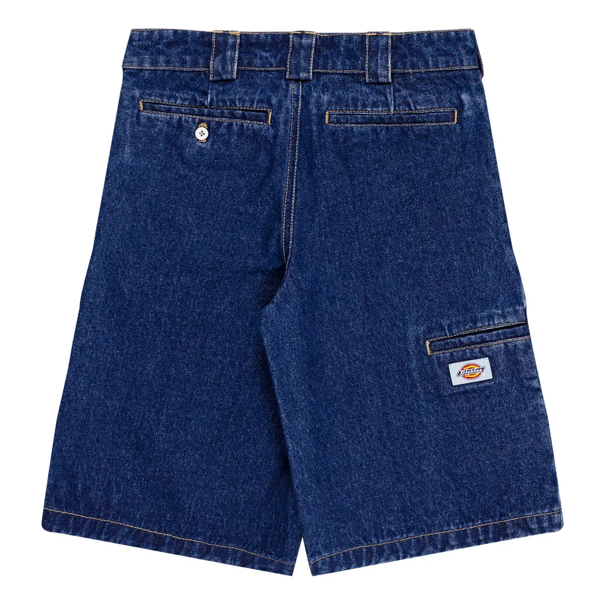 Dickies - 42283 Loose Fit Denim Youth Shorts Stone Washed Indigo