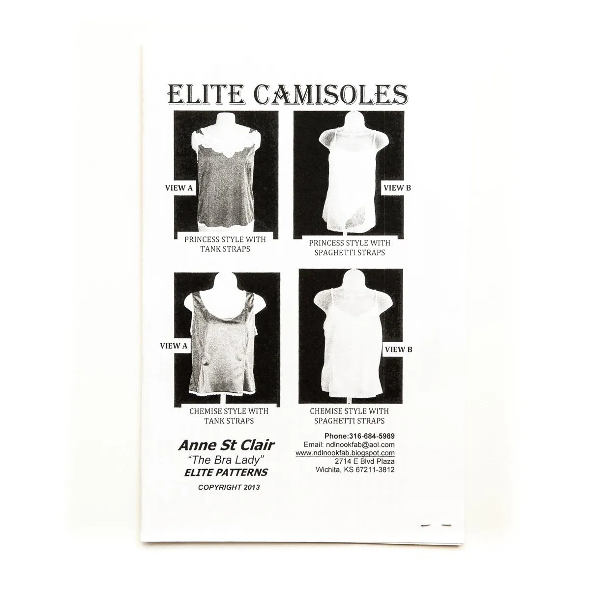 Elite Camisoles Pattern