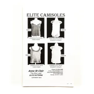 Elite Camisoles Pattern