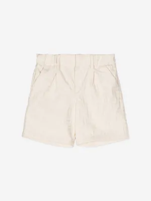 Fendi Baby Boys FFJacquard Shorts in Beige