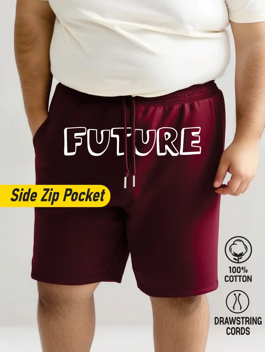 Future Cotton Plus Size Shorts