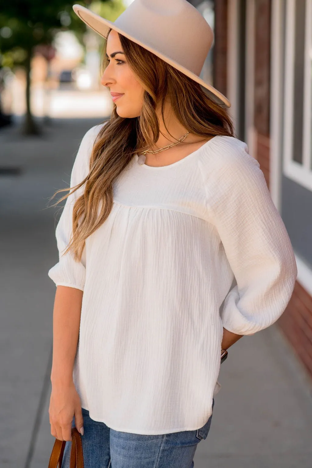 Gauze Blouse