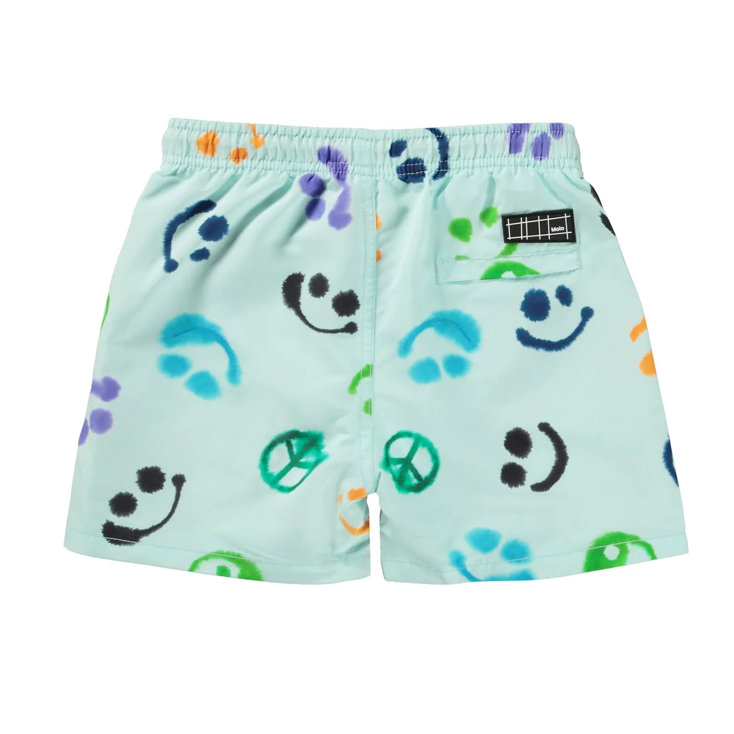 Green Niko Multi Smile Swim Shorts