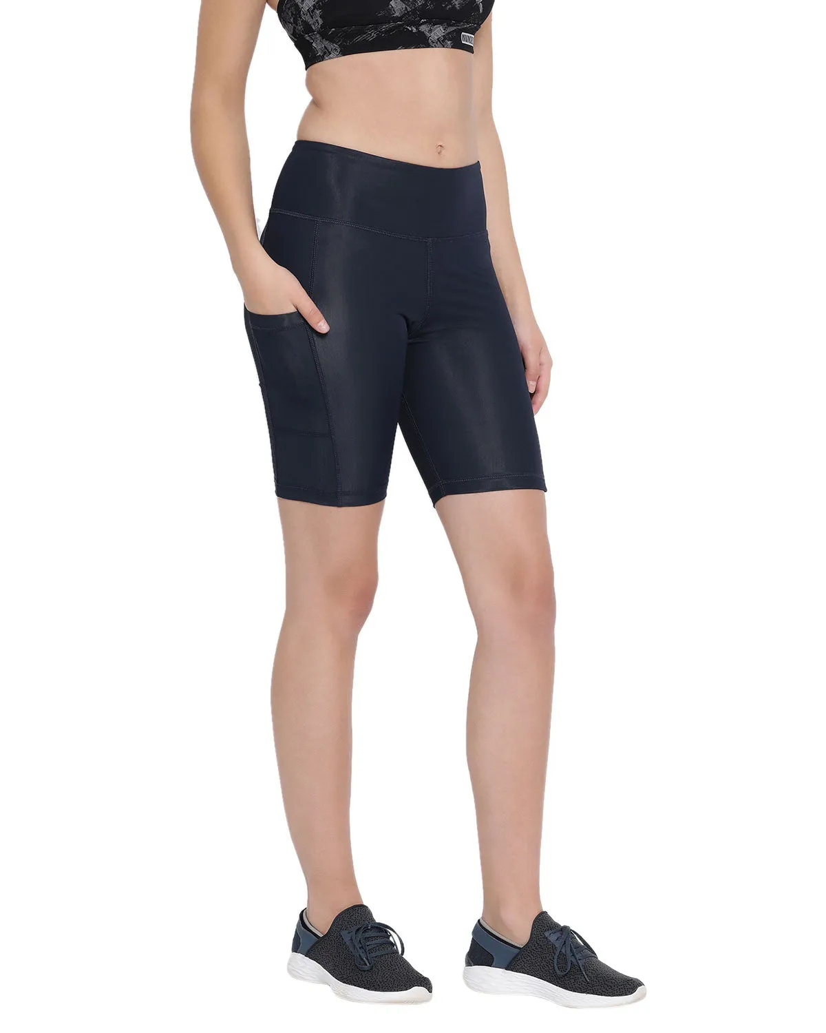 Invincible Women's Training Side Pocket Shorts