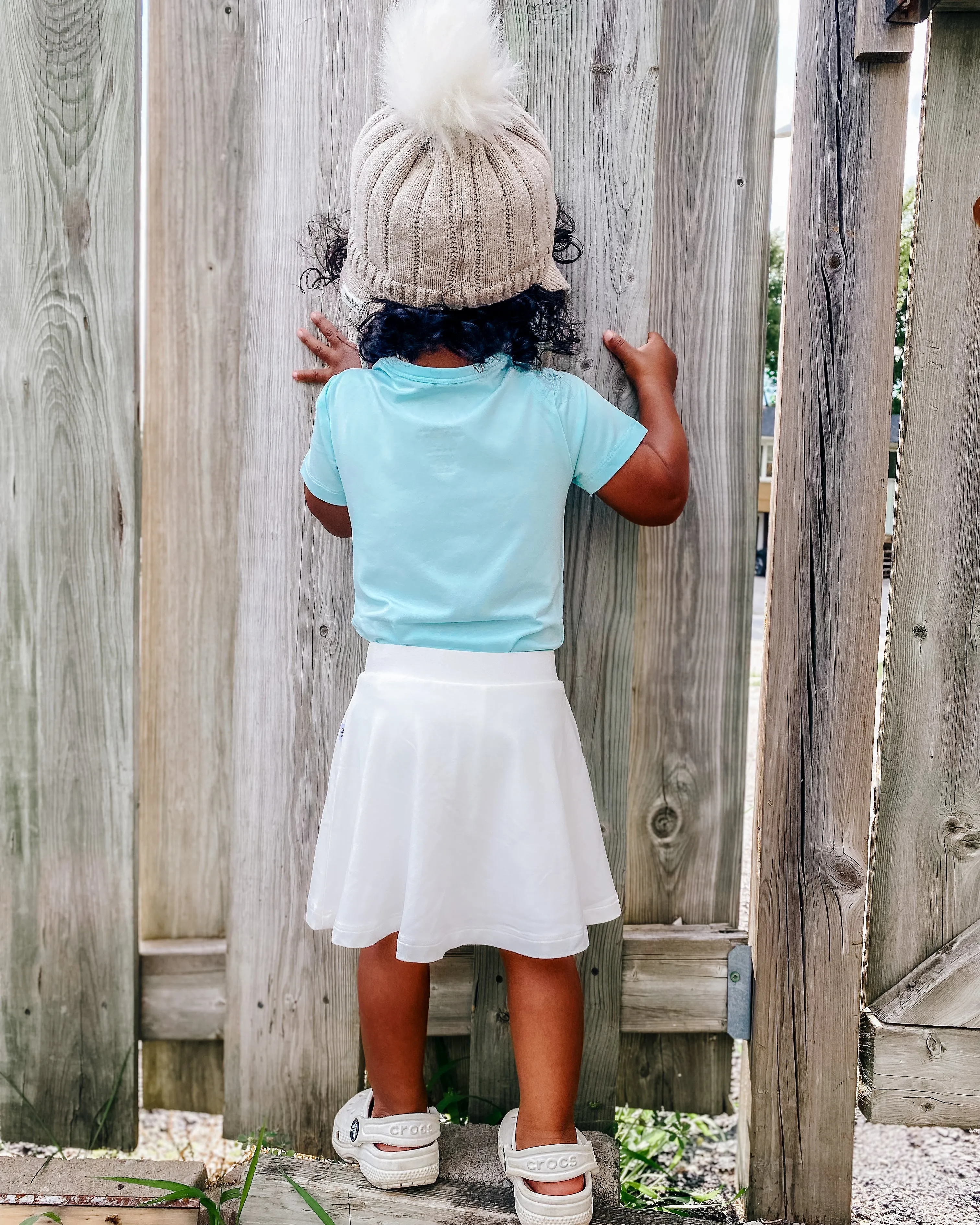 Ivory | Toddler Skort