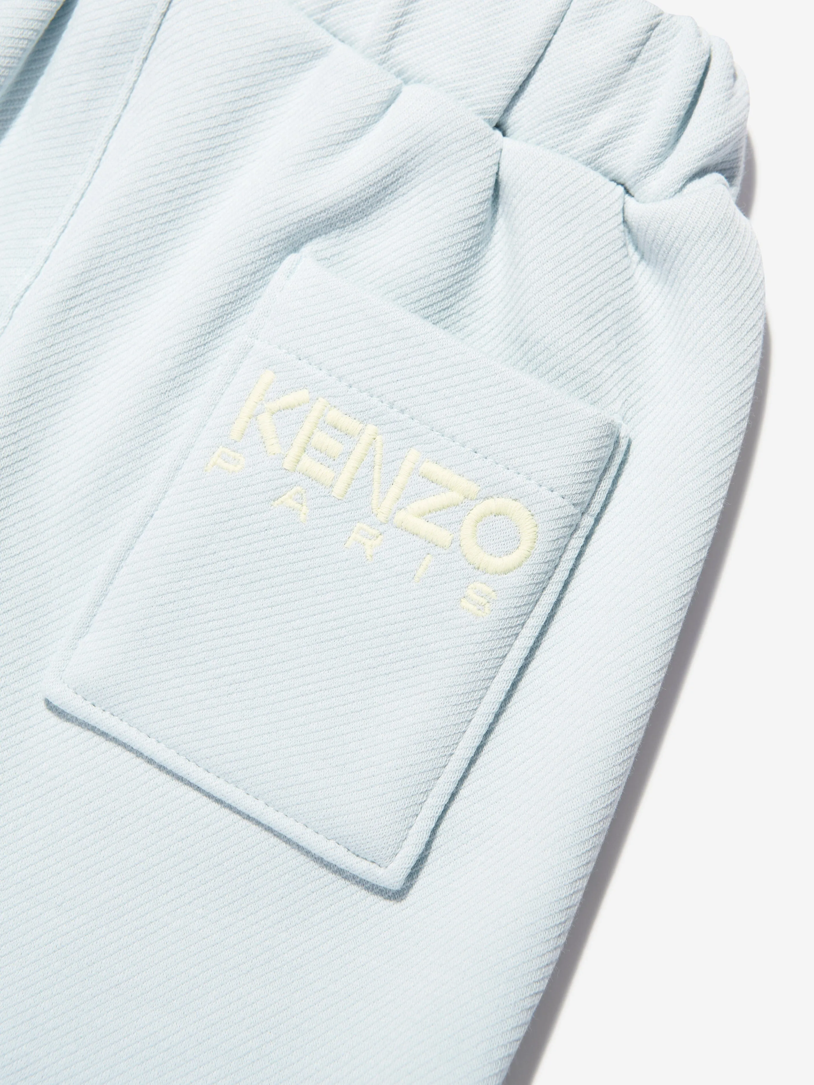 KENZO Baby Boys Branded Bermuda Shorts in Blue