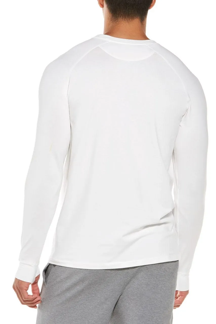 Men's LumaLeo Long Sleeve T-Shirt  |  White