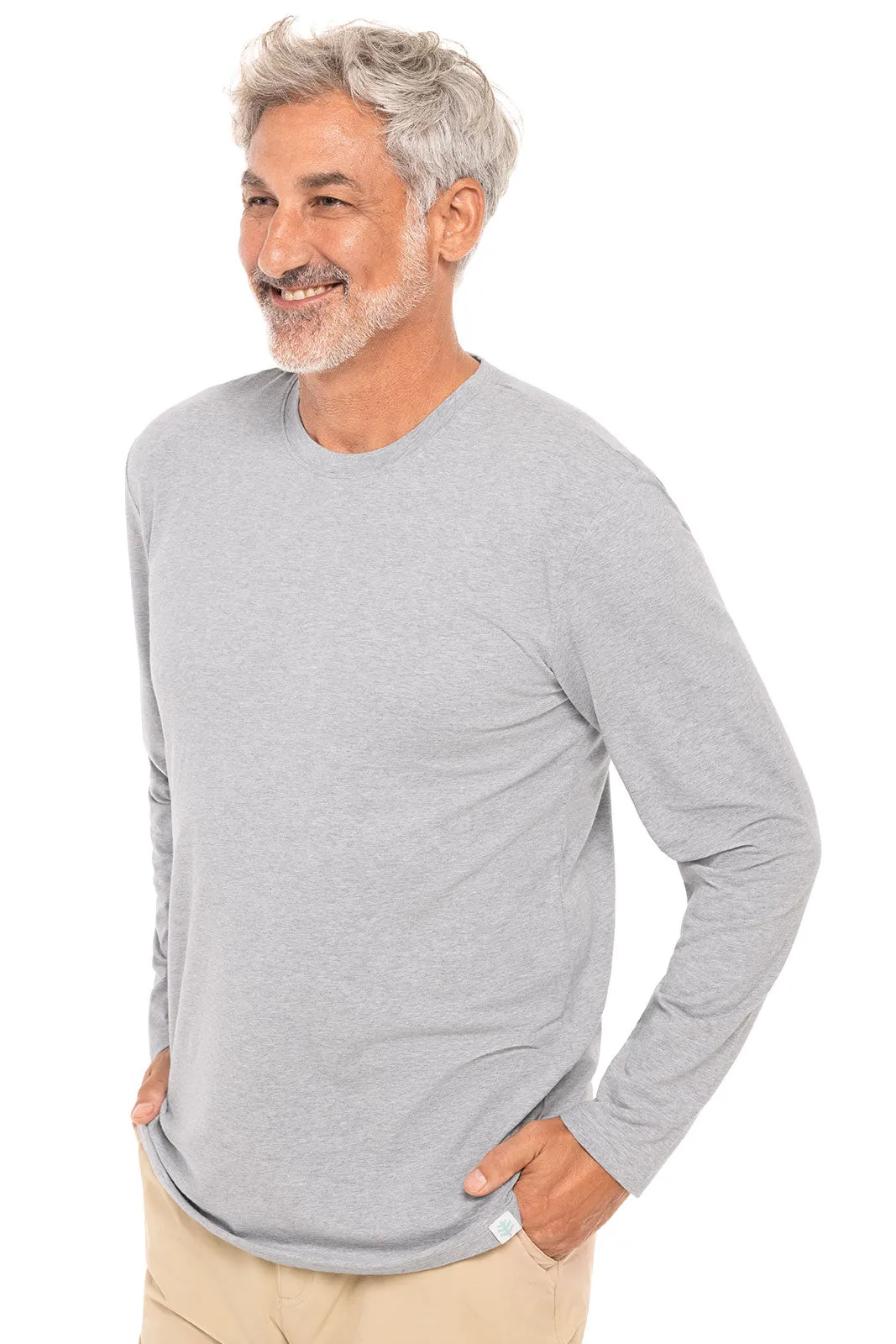 Men's Morada Everyday Long Sleeve T-Shirt | Grey