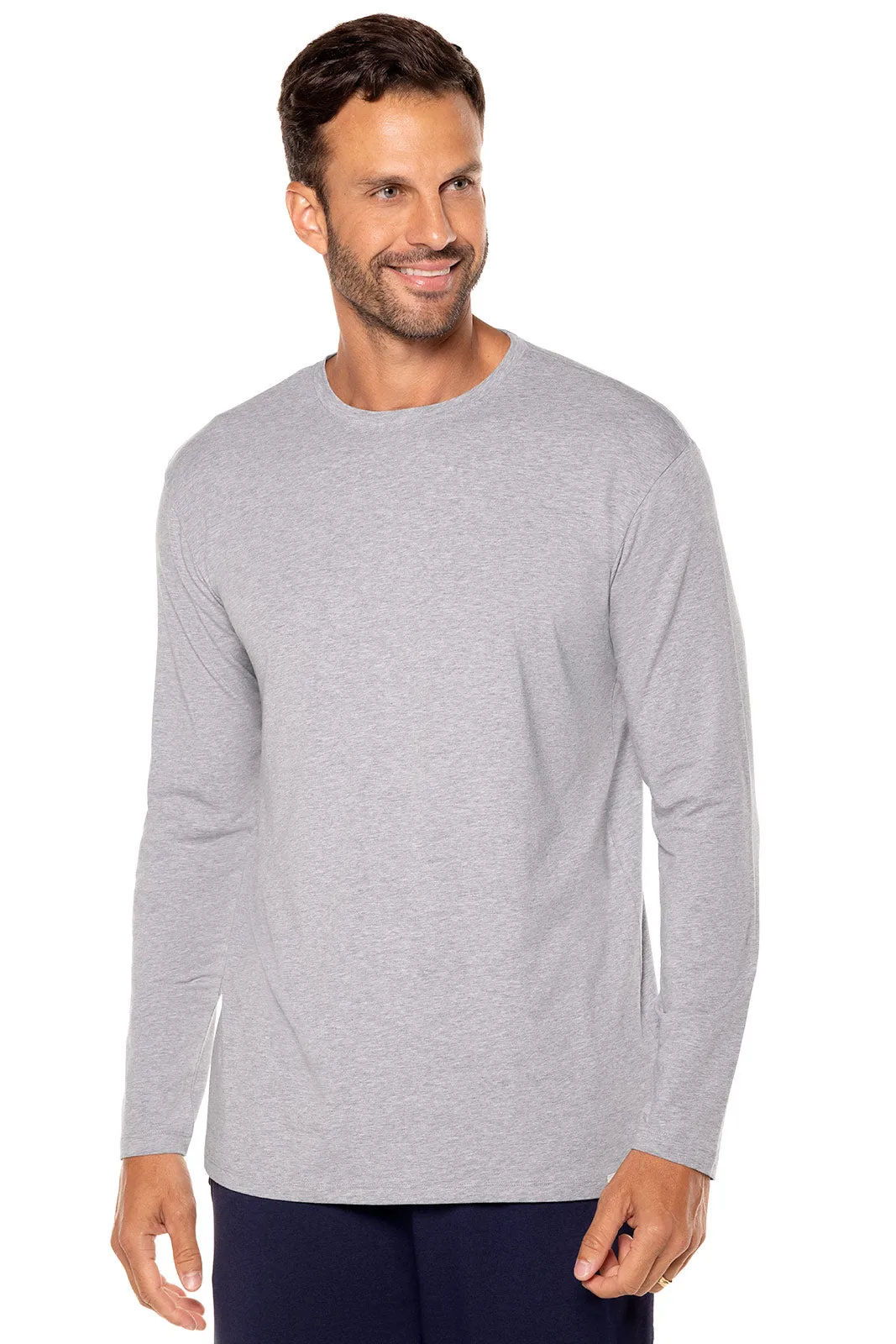 Men's Morada Everyday Long Sleeve T-Shirt | Grey