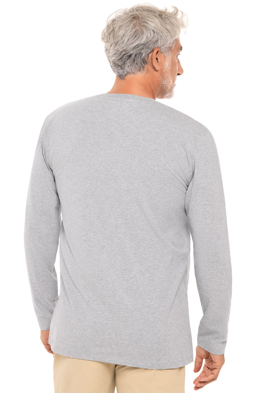 Men's Morada Everyday Long Sleeve T-Shirt | Grey