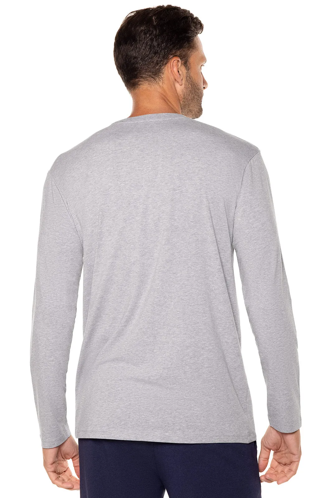 Men's Morada Everyday Long Sleeve T-Shirt | Grey