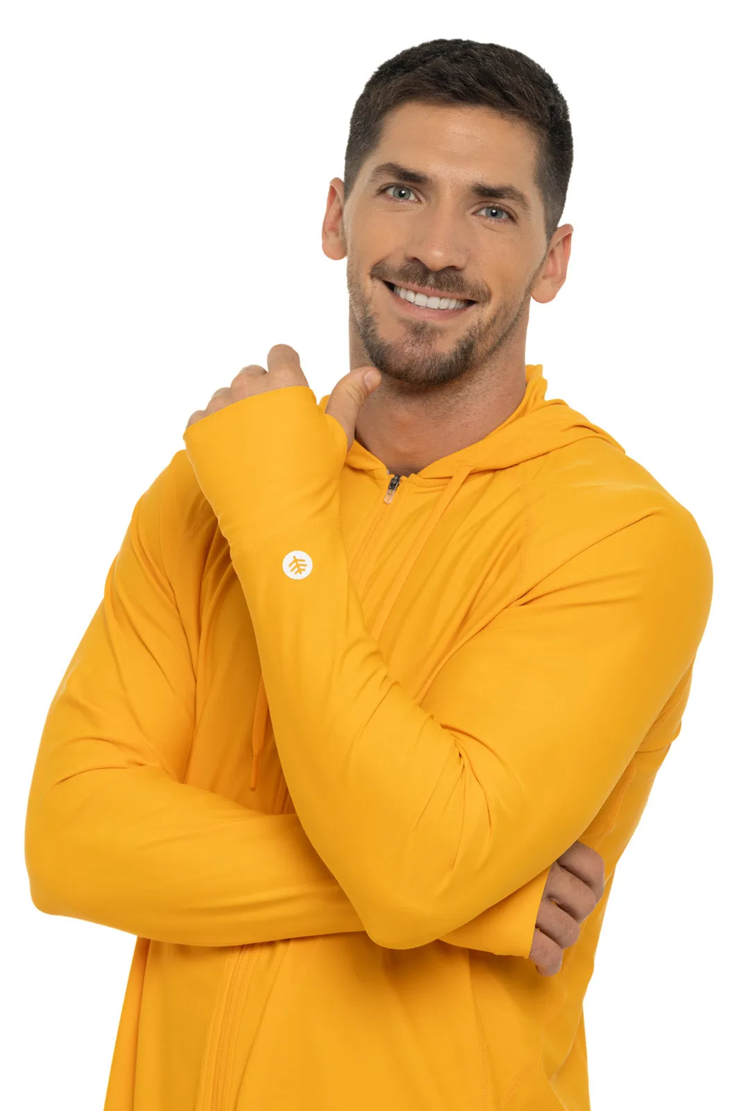 Men's Ocala Swim Hoodie  |  Apricot Crush