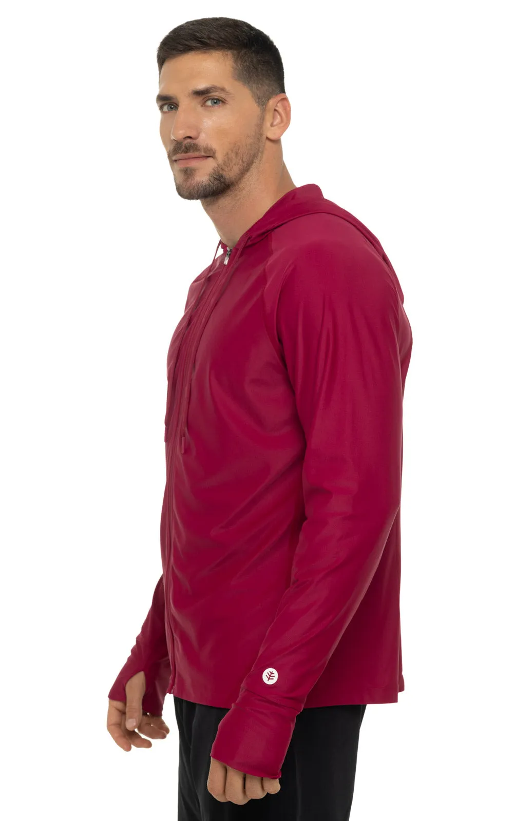 Men's Ocala Swim Hoodie  |  Red Crush