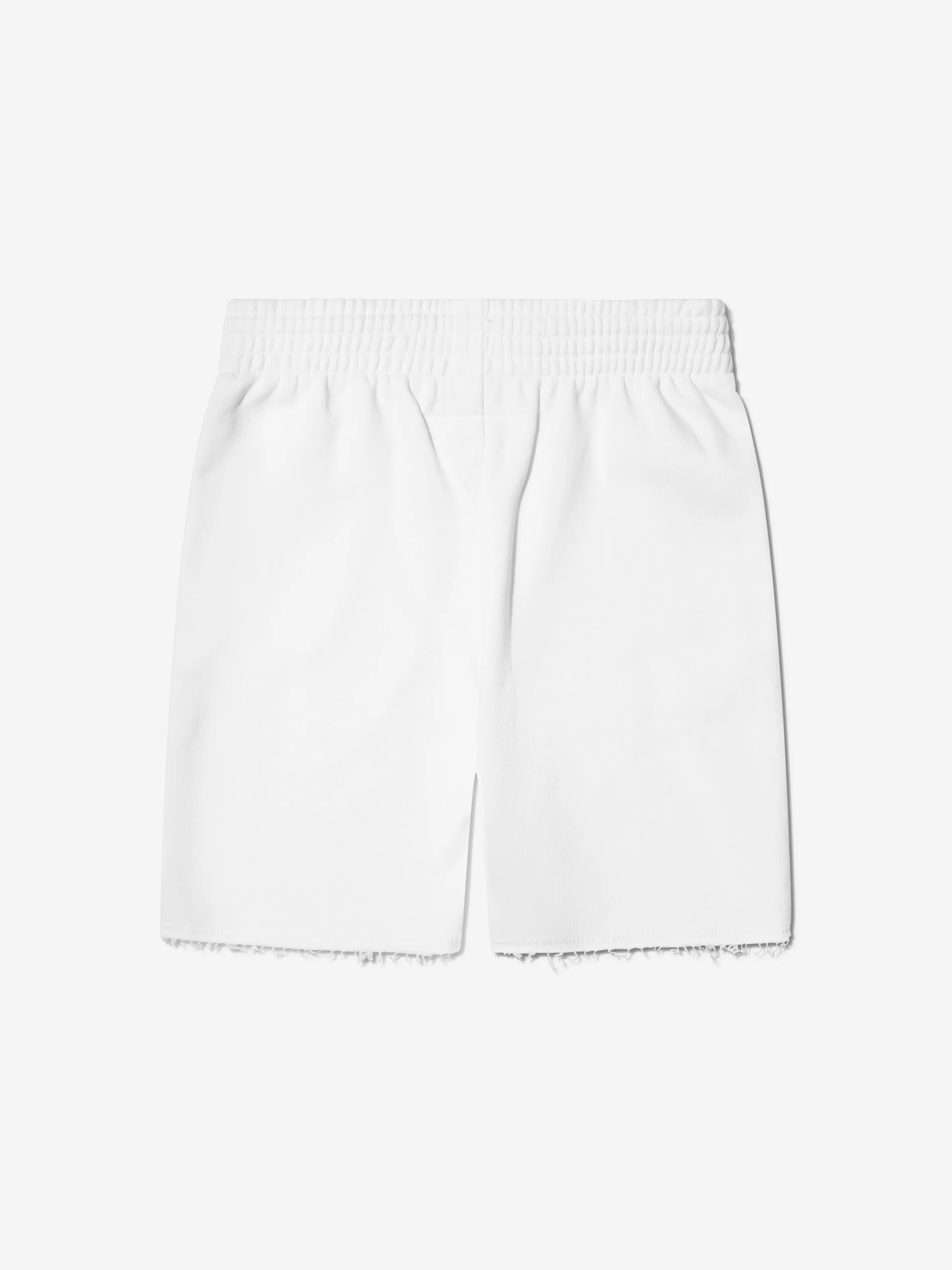 MM6 Maison Margiela Kids Logo Shorts In White