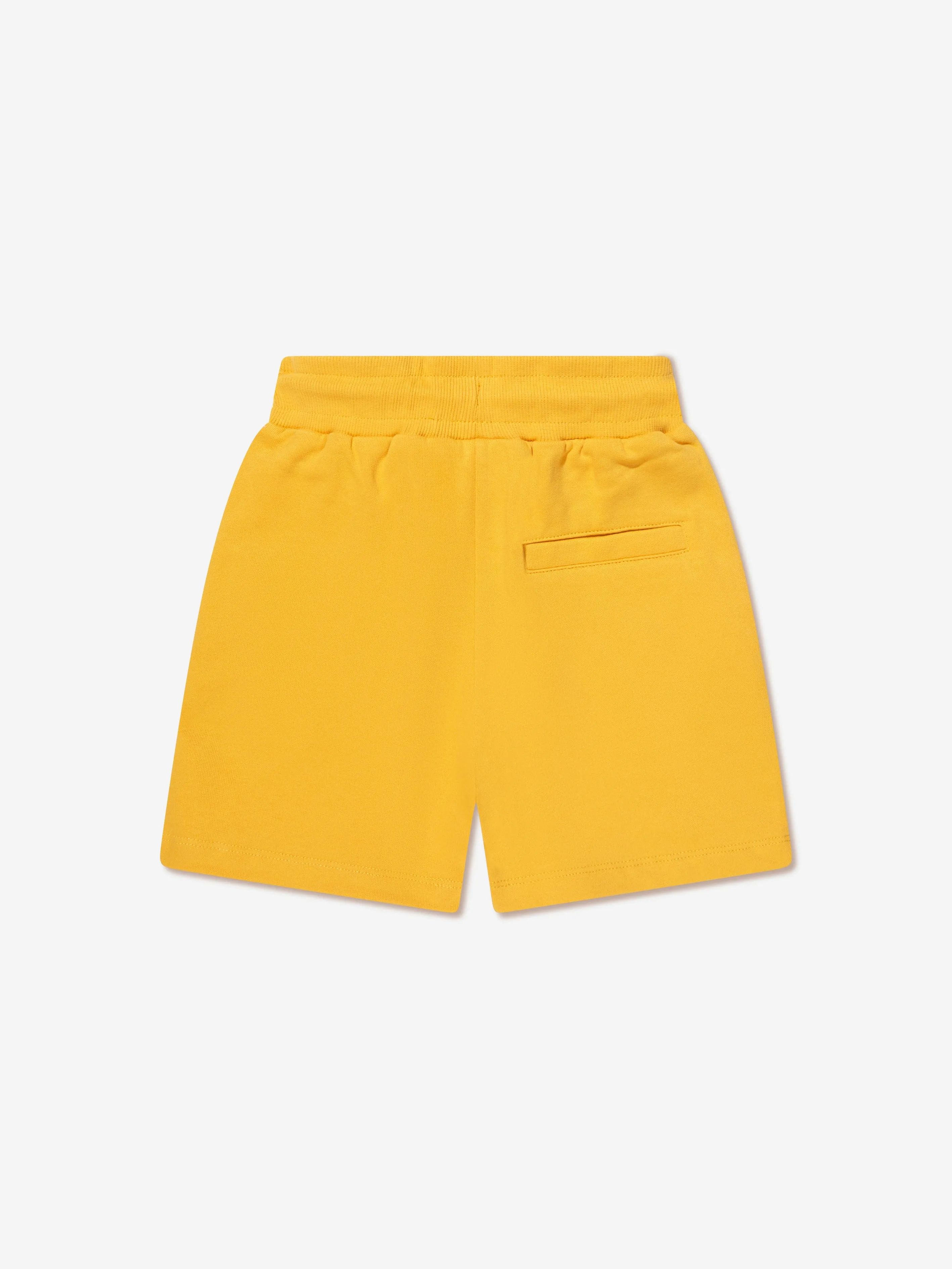 Molo Boys Organic Cotton Alw Shorts In Yellow