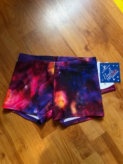 Motionwear Printed Gymnastics Shorts