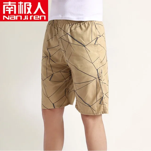 NANJIREN Men Breathable Casual Board Shorts Comfortable Plus Size