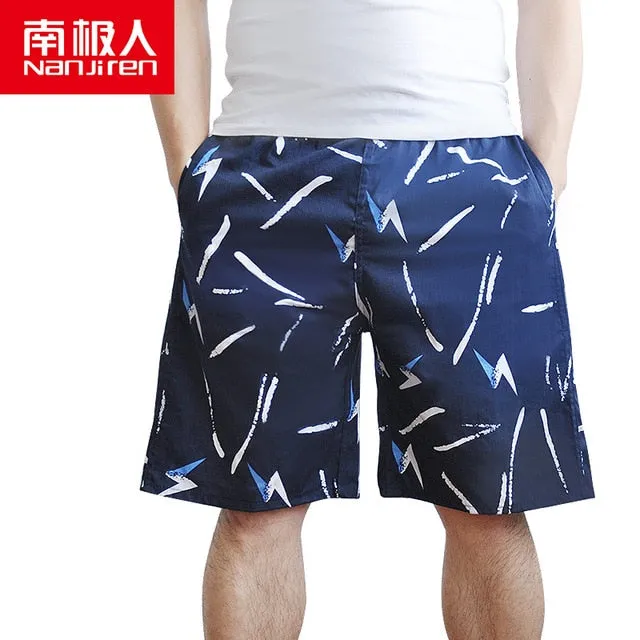 NANJIREN Men Breathable Casual Board Shorts Comfortable Plus Size