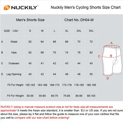 Nuckily Mycycology MB029 Gel Padded Cycling Shorts