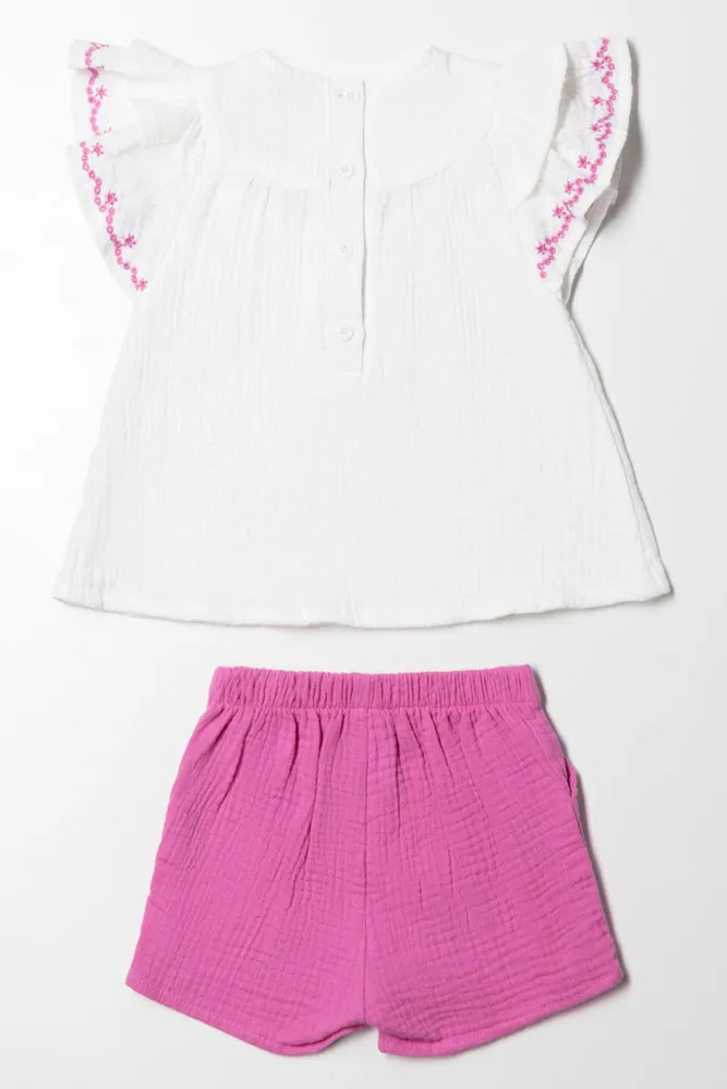 Short Set Pink