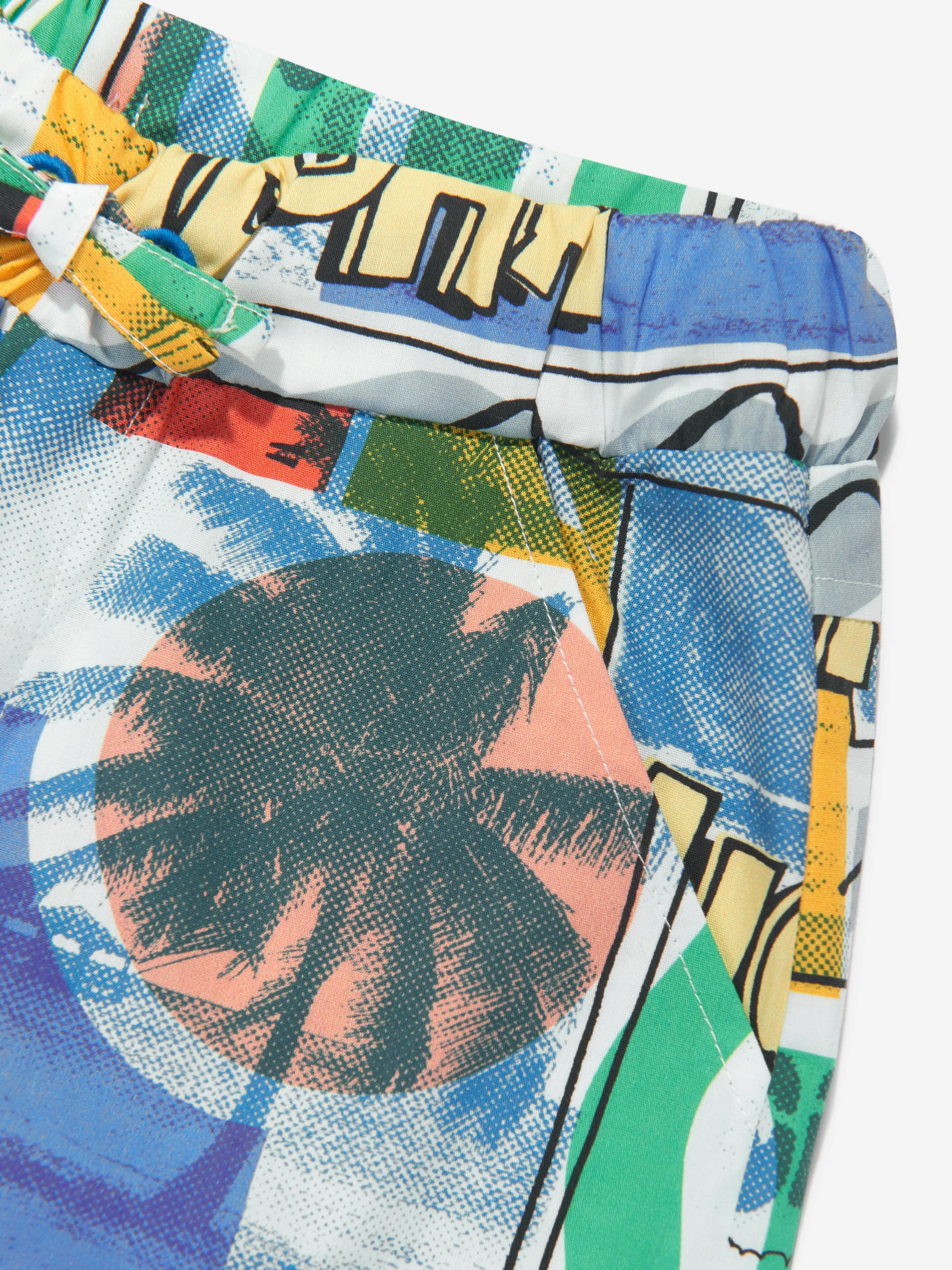 Stella McCartney Boys Surfer Shorts in Multicolour