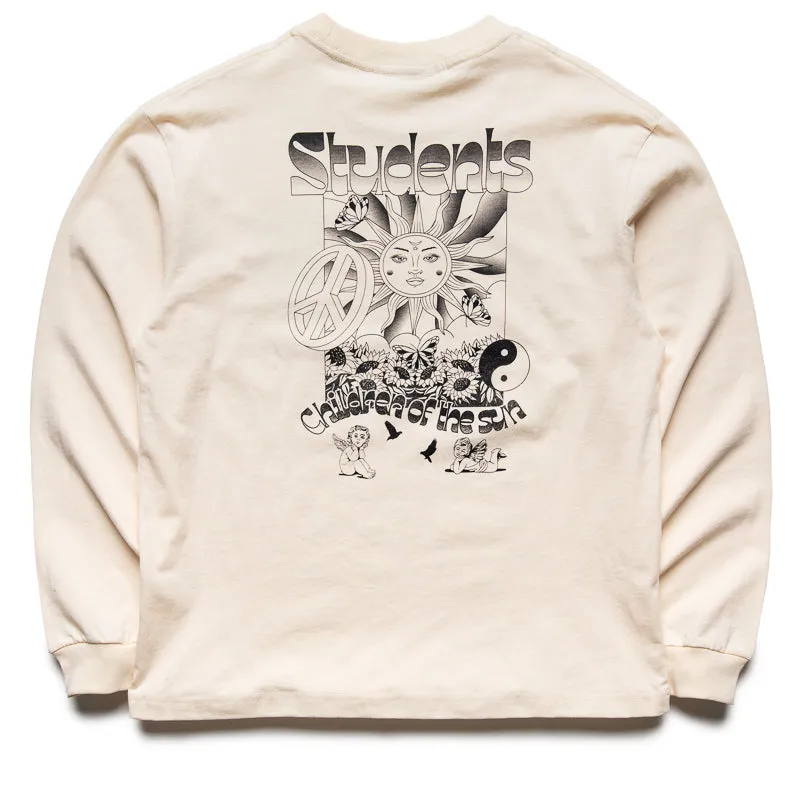 Students Golf Under The Sun L/S Tee - Nude