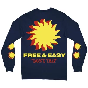 Sun Shadow LS T-Shirt - Navy