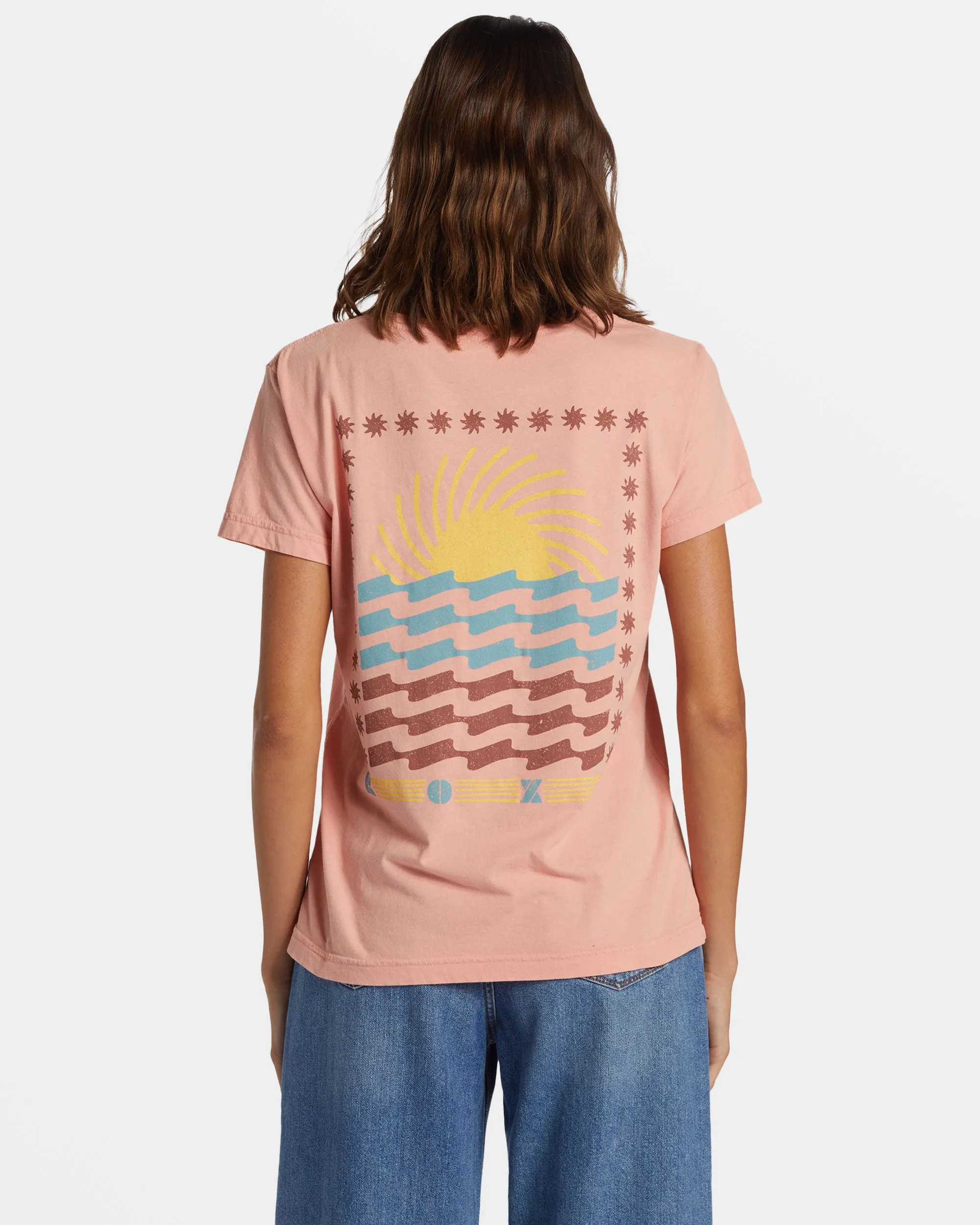 Sun Spun T-Shirt - Candlelight Peach