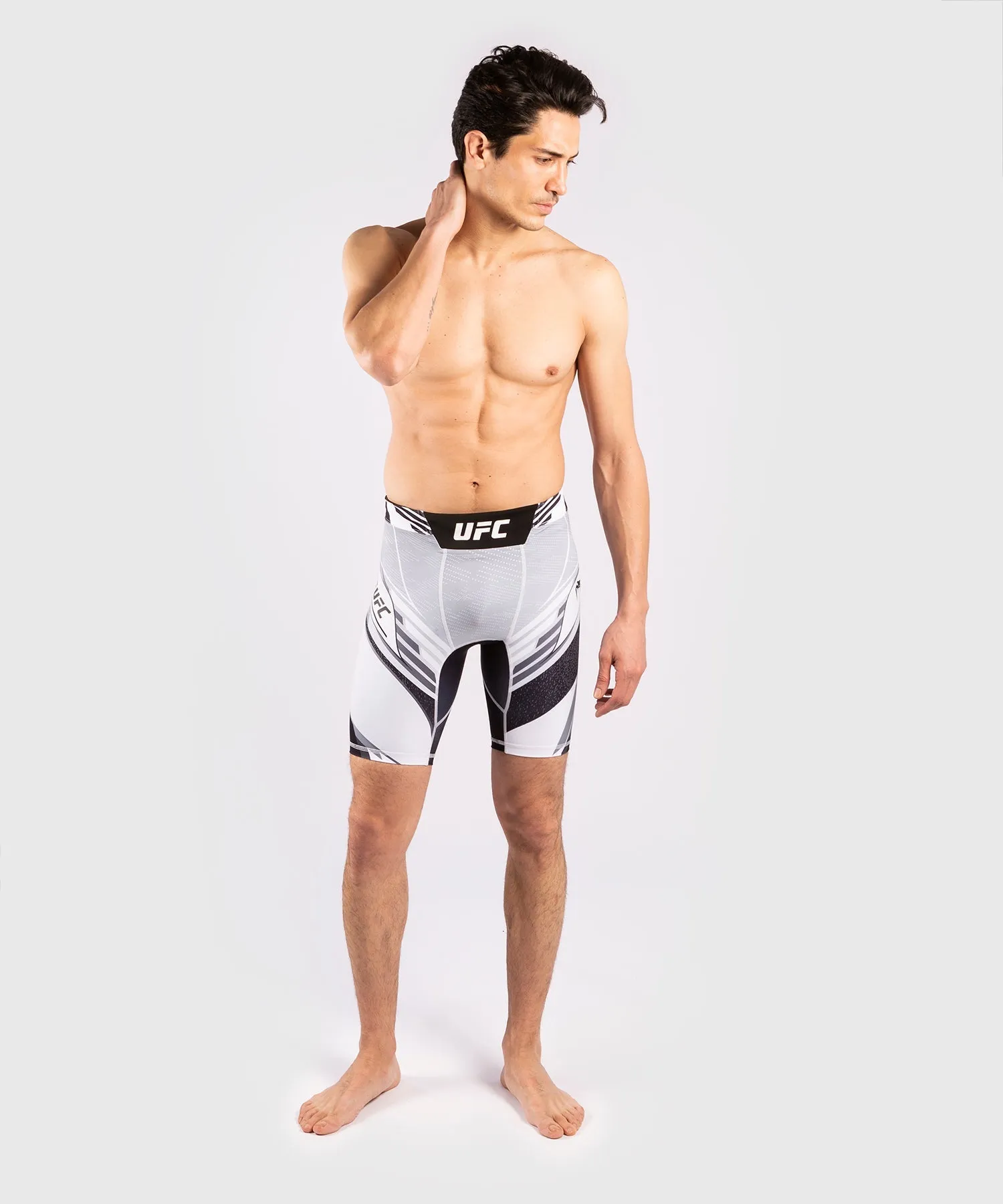 UFC Venum Pro Line Men's Vale Tudo Shorts - White