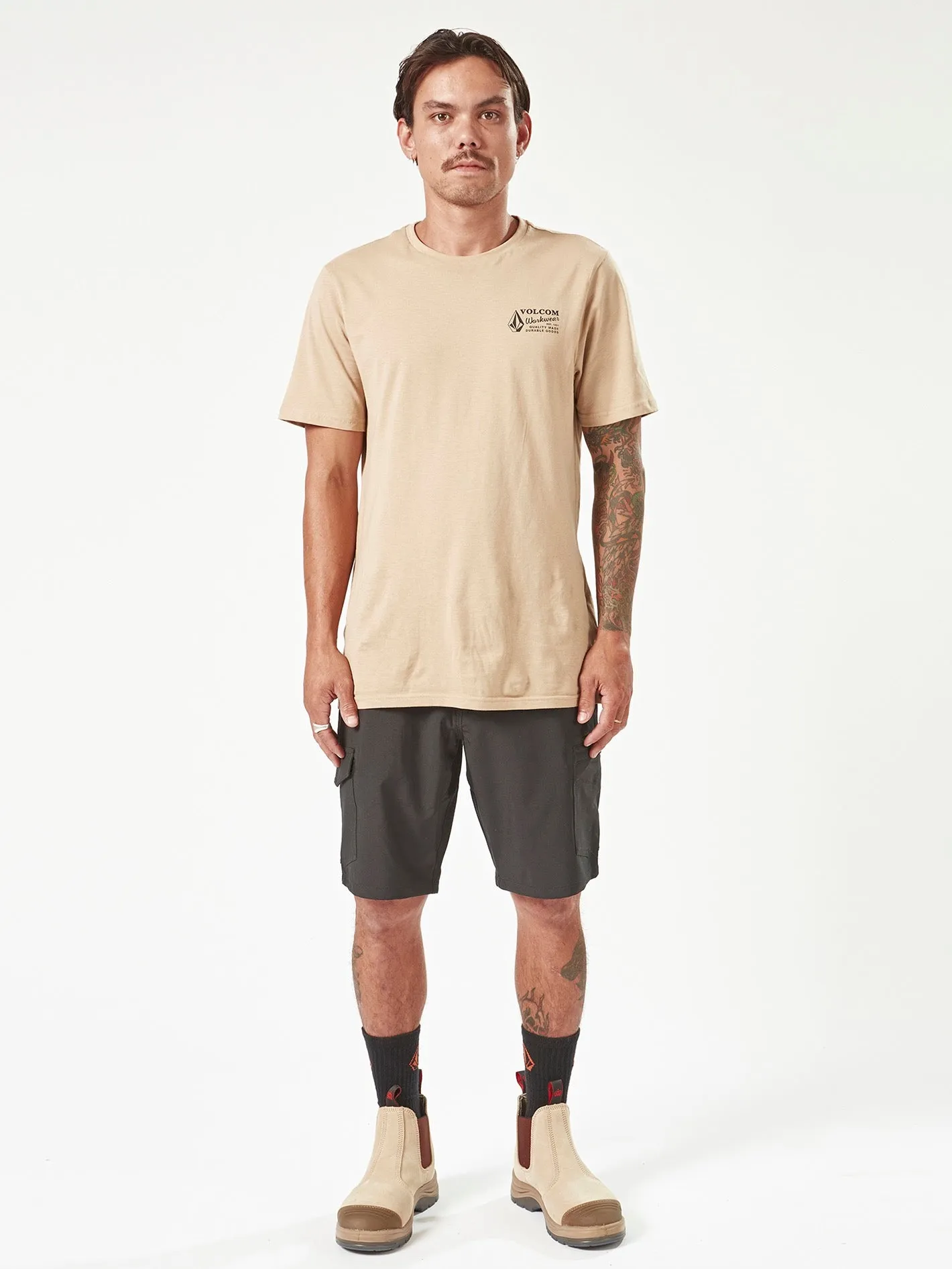 Volcom Workwear Slab Hybrid Shorts - Black