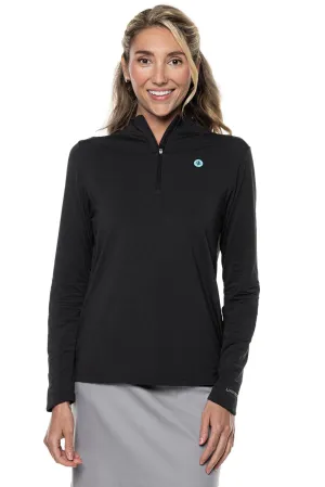 Women's Albatrose Golf Pullover  |  Black Diamond Jacquard