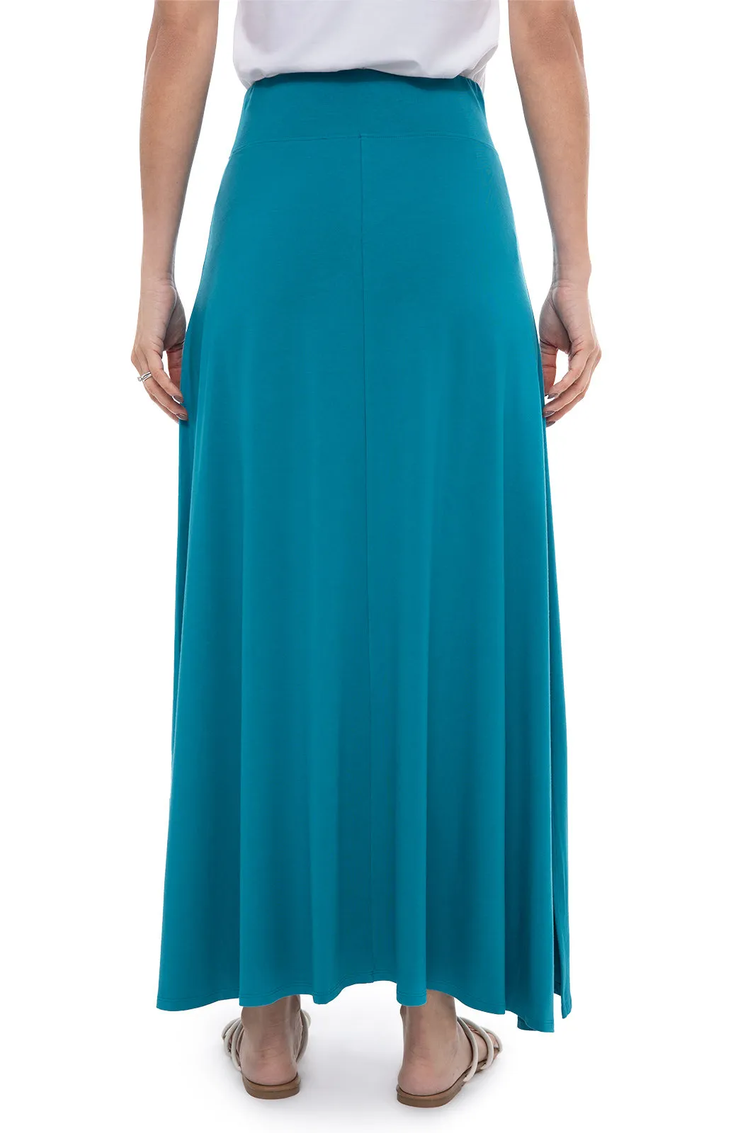 Women's Fabyan Maxi Skirt | Tahitian Teal