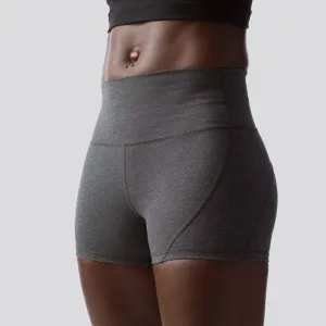 Your New Favorite Booty Short 2.0 (Heather Black)